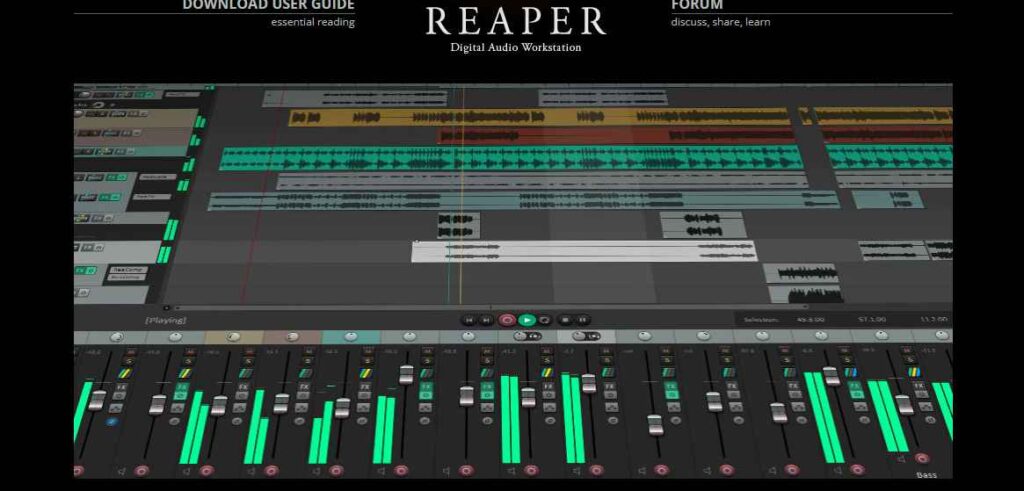 reaper audio tool image