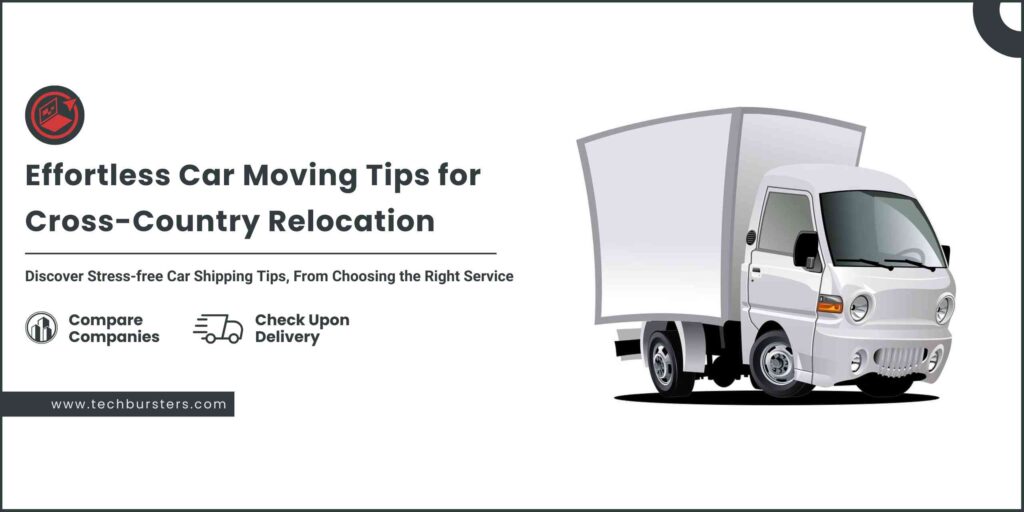 Feature image for car moving tips blog