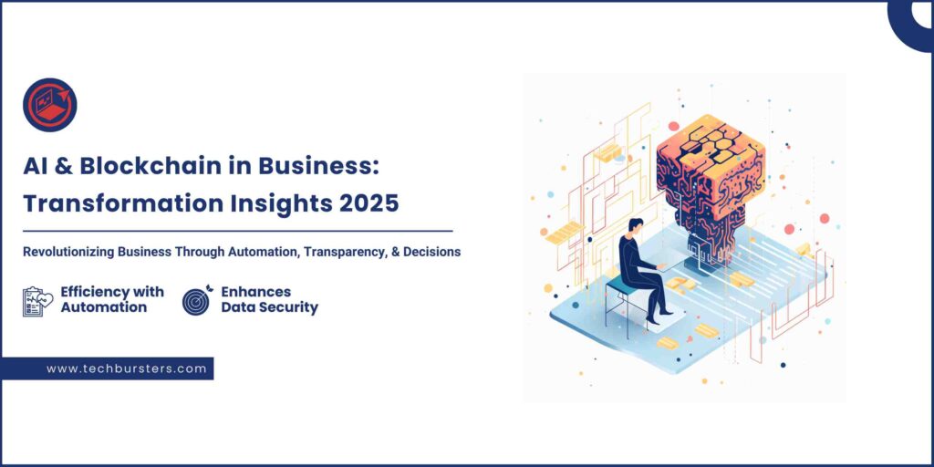 Feature image for AI & Blockchain business blog
