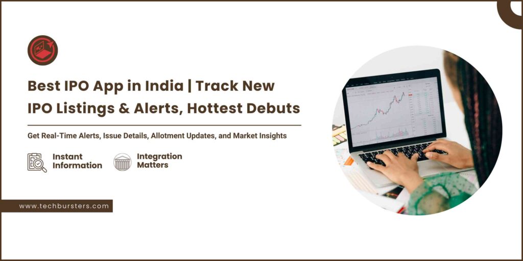 Feature image to show IPO app in india