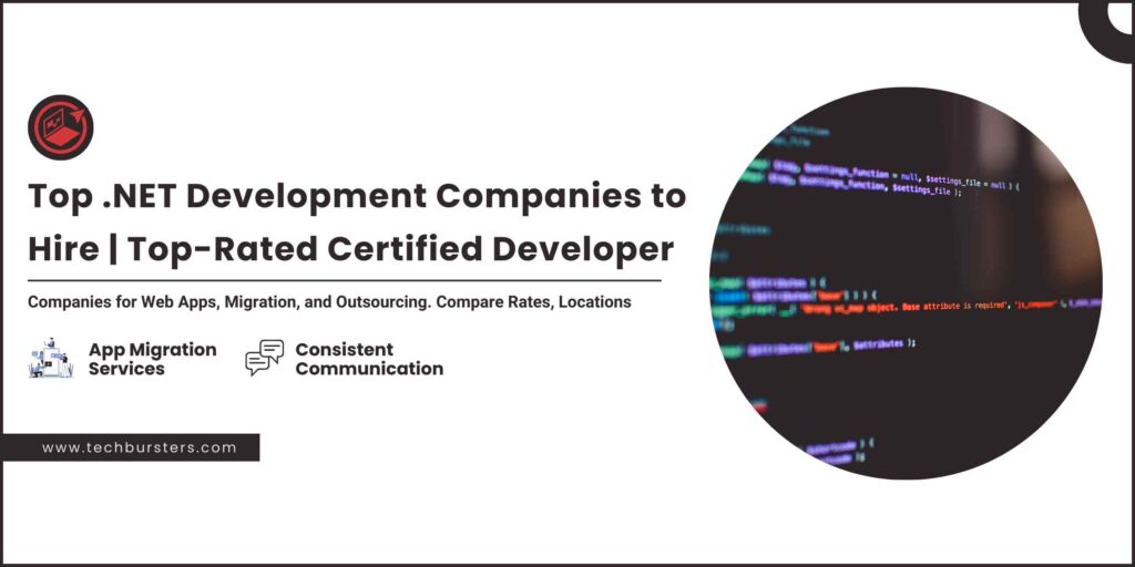 Feature image to show Dot net development companies blog